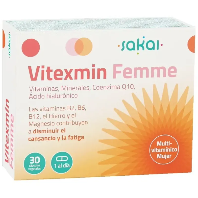 Sakai vitexmin femme 30cáps | Farmacia Barata