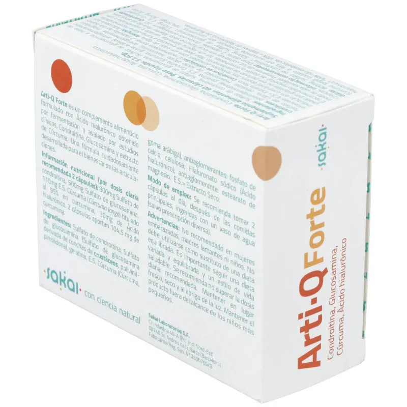 Sakai arti-q forte 60 cápsulas | Farmacia Barata Sakai arti-q forte 60 cápsulas | Farmacia Barata