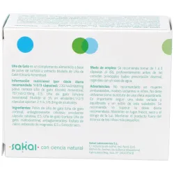 Sakai uña gato 60 cap | Farmacia Barata