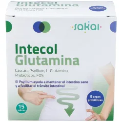 Sakai intecol glutamina 15 sobres