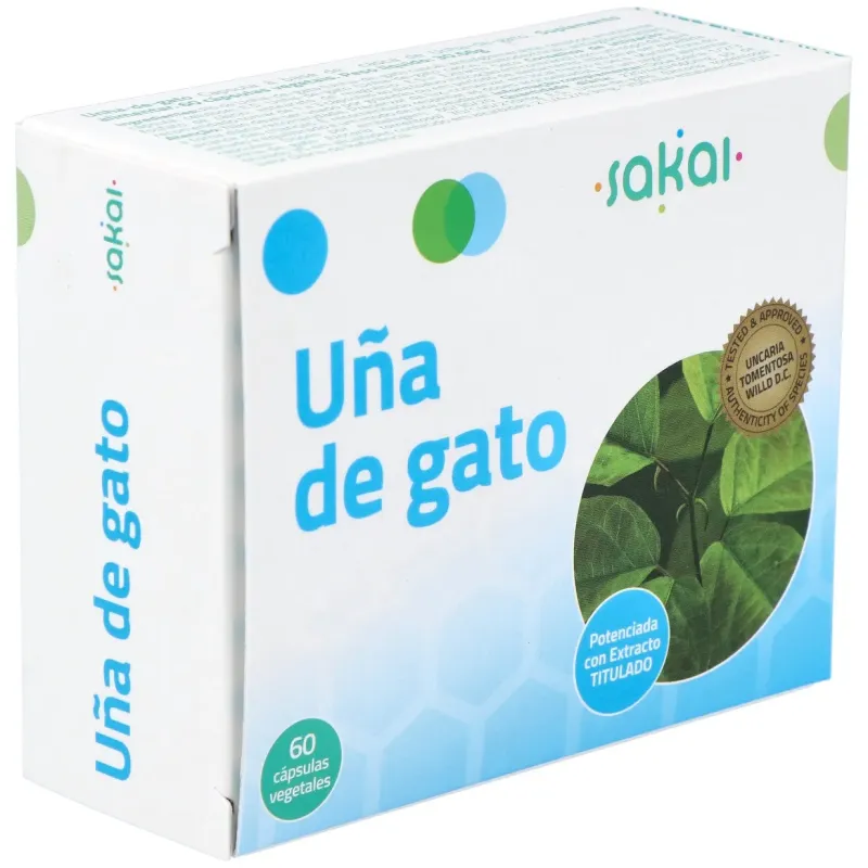 Sakai uña gato 60 cap | Farmacia Barata