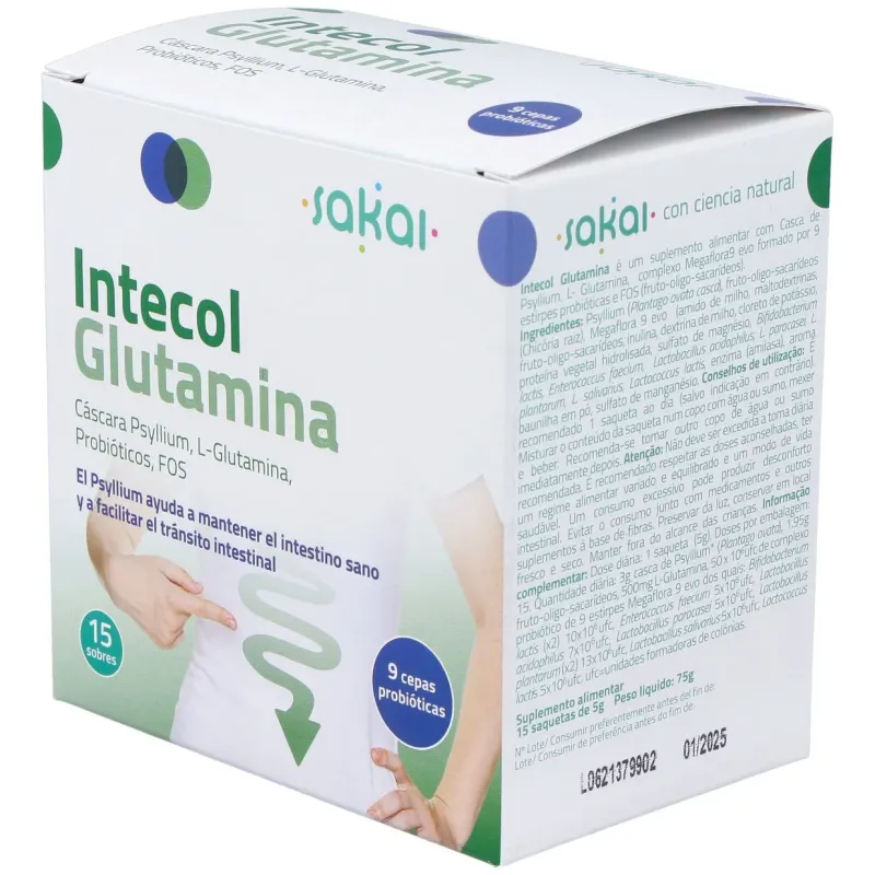 Sakai intecol glutamina 15 sobres | Farmacia Barata Sakai intecol glutamina 15 sobres | Farmacia Barata