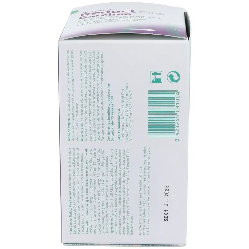 Sakai sline control reduct plus garcinia 14 ampollas | Farmacia Barata Sakai sline control reduct plus garcinia 14 ampollas | Farmacia Barata