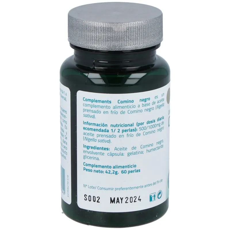 Comino negro 60perlas | Farmacia Barata