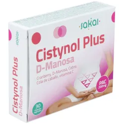 Sakai cistynol plus d-manosa 30caps | Farmacia Barata