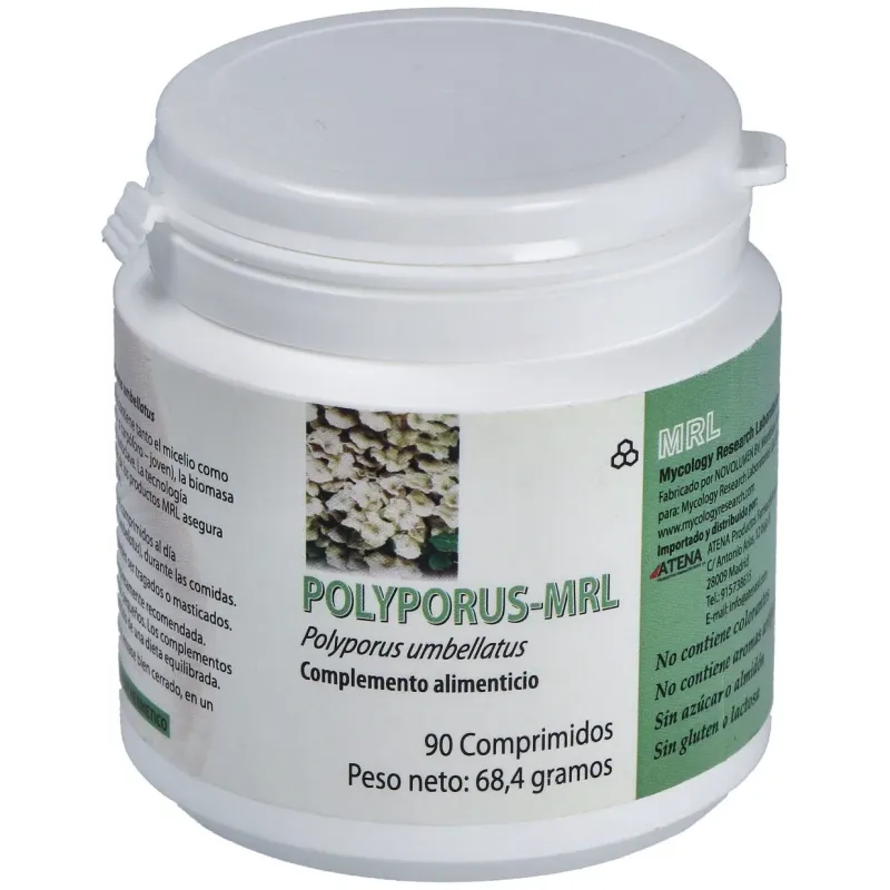 Polyporus-mrl 500mg. 90conp. | Farmacia Barata Polyporus-mrl 500mg. 90conp. | Farmacia Barata