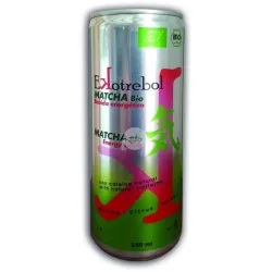 Ekotrebol Bebida Energetica Matcha Bio sin Gluten Vegano, 250 ml