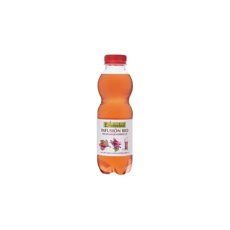 Te de escaramujo hibisco sin teina 500ml. bio | Farmacia Barata