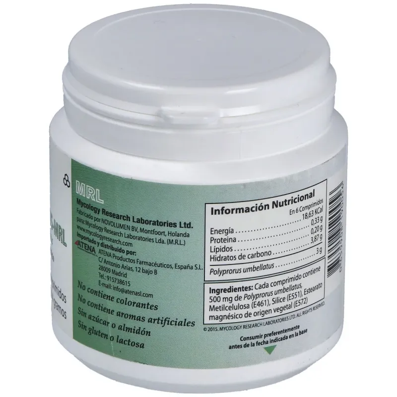 Polyporus-mrl 500mg. 90conp. | Farmacia Barata Polyporus-mrl 500mg. 90conp. | Farmacia Barata