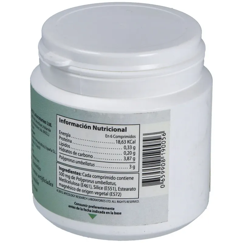 Polyporus-mrl 500mg. 90conp. | Farmacia Barata Polyporus-mrl 500mg. 90conp. | Farmacia Barata