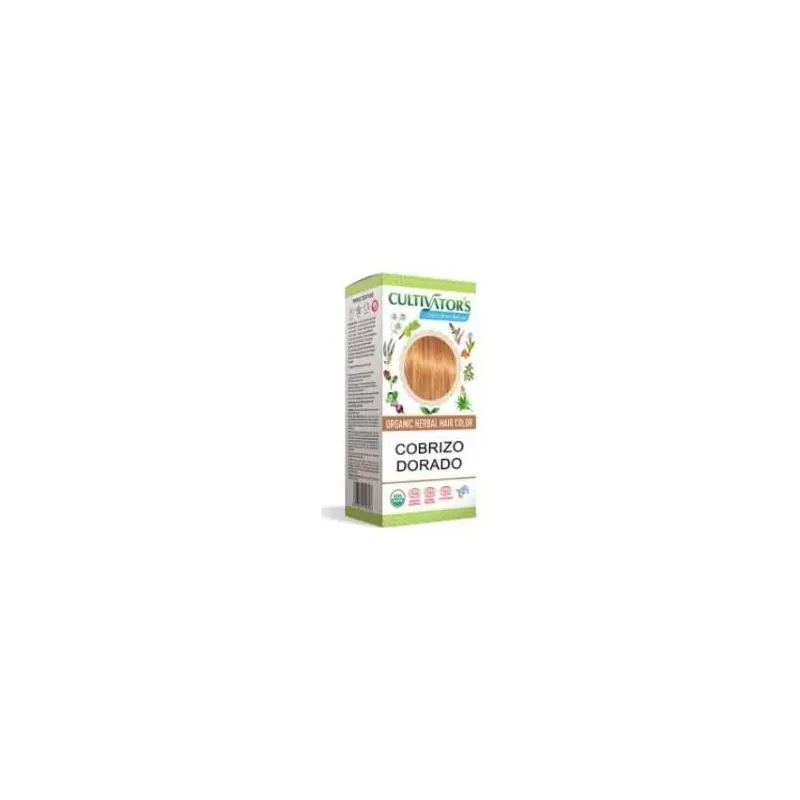 Cobrizo dorado tinte organico 100gr. ecocert | Farmacia Barata