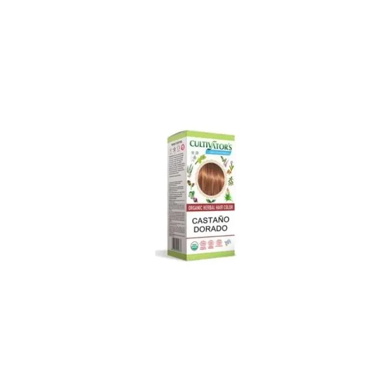 Castaño dorado tinte organico 100gr. ecocert | Farmacia Barata Castaño dorado tinte organico 100gr. ecocert | Farmacia Barata