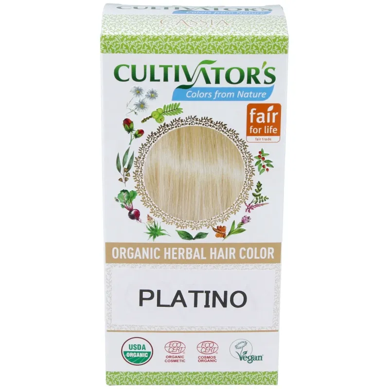 Platino tinte organico 100gr. ecocert | Farmacia Barata