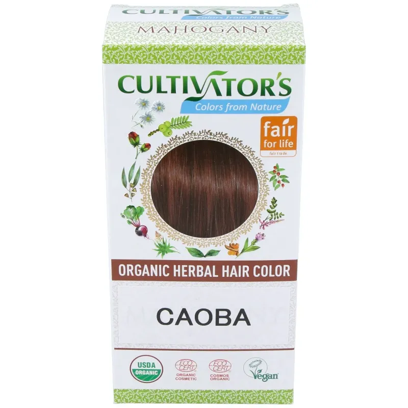 Caoba tinte organico 100gr. ecocert | Farmacia Barata Caoba tinte organico 100gr. ecocert | Farmacia Barata