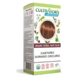 Castaño dorado oscuro tinte organico 100gr ecocert