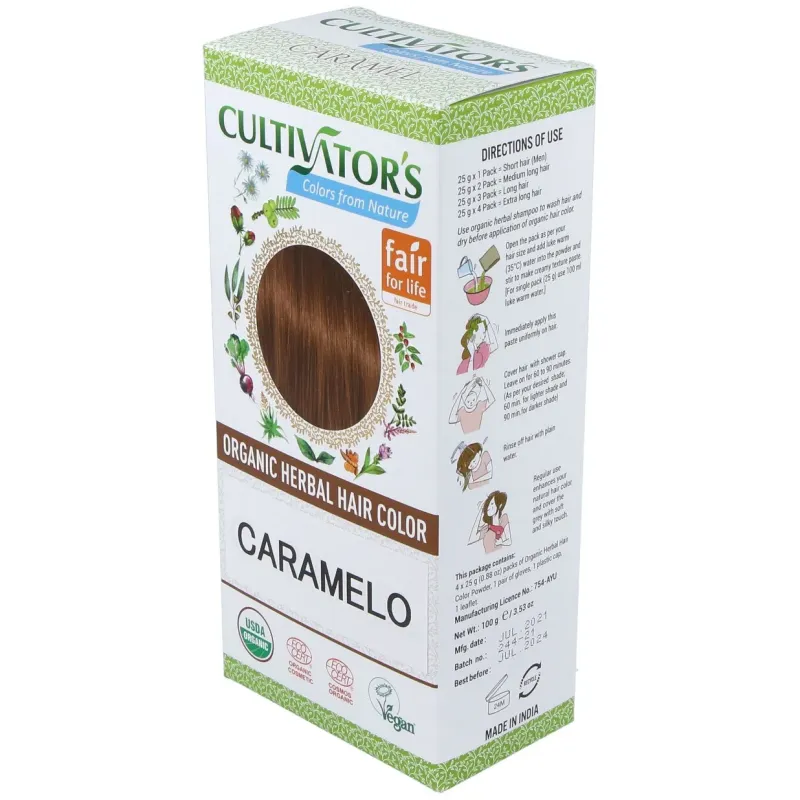 Cultivator's tinte orgánico herbal caramelo 100g | Farmacia Barata Cultivator's tinte orgánico herbal caramelo 100g | Farmacia Barata