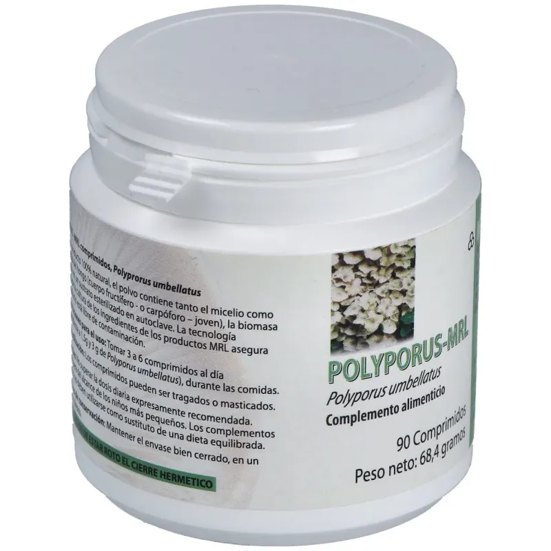 Polyporus-mrl 500mg. 90conp. | Farmacia Barata Polyporus-mrl 500mg. 90conp. | Farmacia Barata