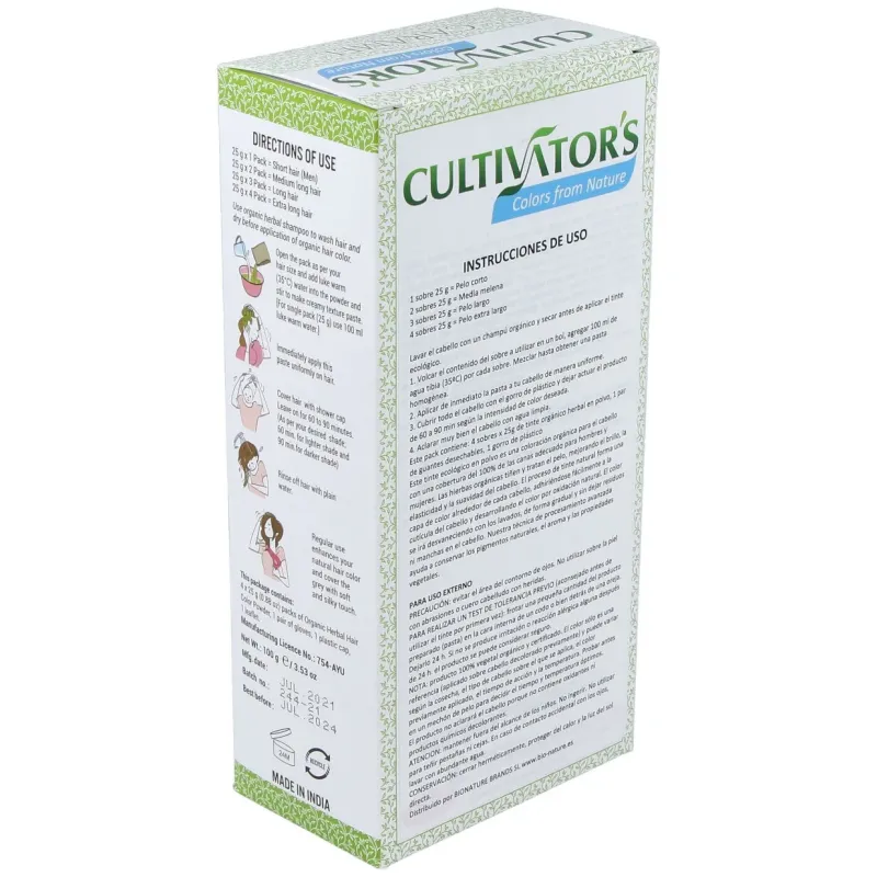 Cultivator's tinte orgánico herbal caramelo 100g | Farmacia Barata Cultivator's tinte orgánico herbal caramelo 100g | Farmacia Barata