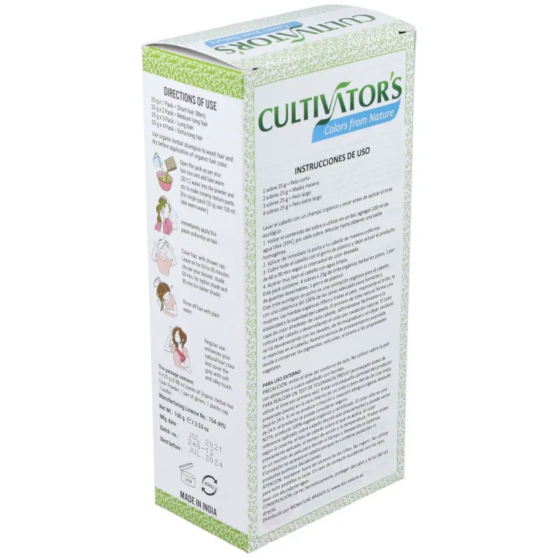 Platino tinte organico 100gr. ecocert | Farmacia Barata
