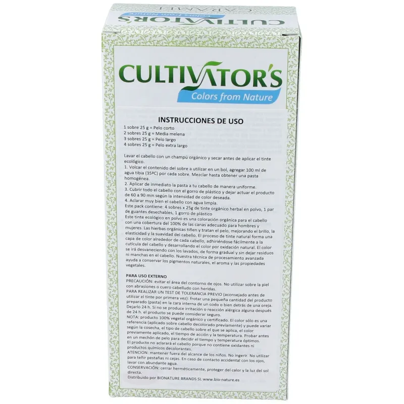 Cultivator's tinte orgánico herbal caramelo 100g | Farmacia Barata Cultivator's tinte orgánico herbal caramelo 100g | Farmacia Barata