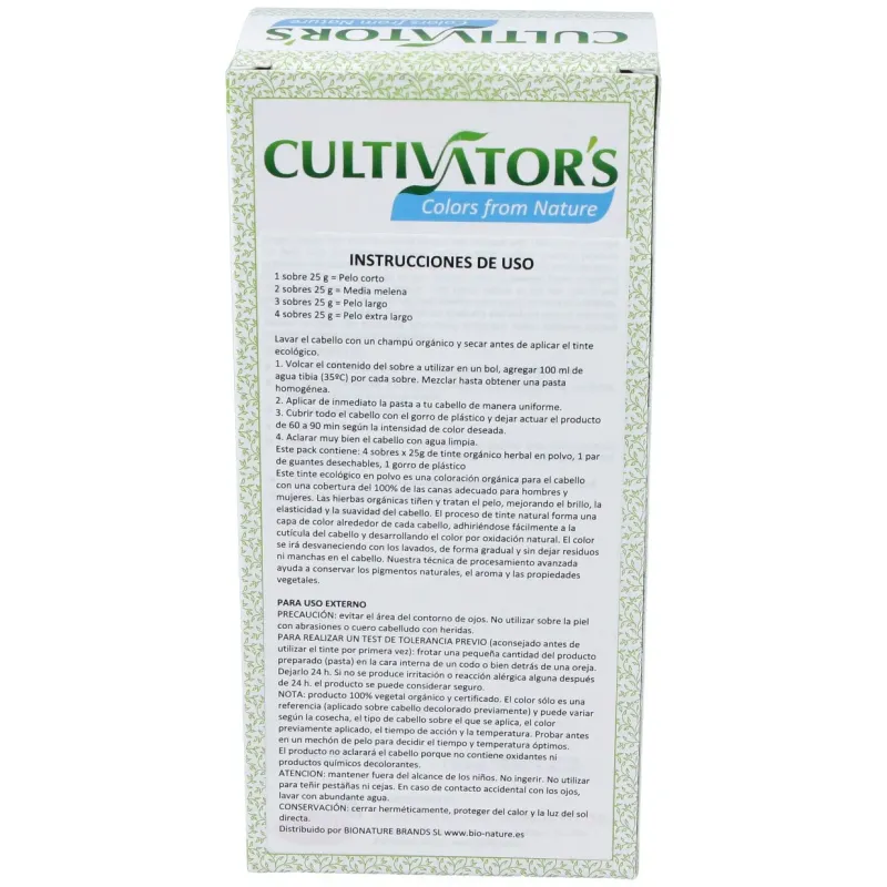 Platino tinte organico 100gr. ecocert | Farmacia Barata