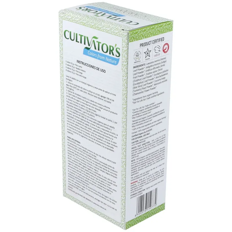 Cultivator's tinte orgánico herbal caramelo 100g | Farmacia Barata Cultivator's tinte orgánico herbal caramelo 100g | Farmacia Barata