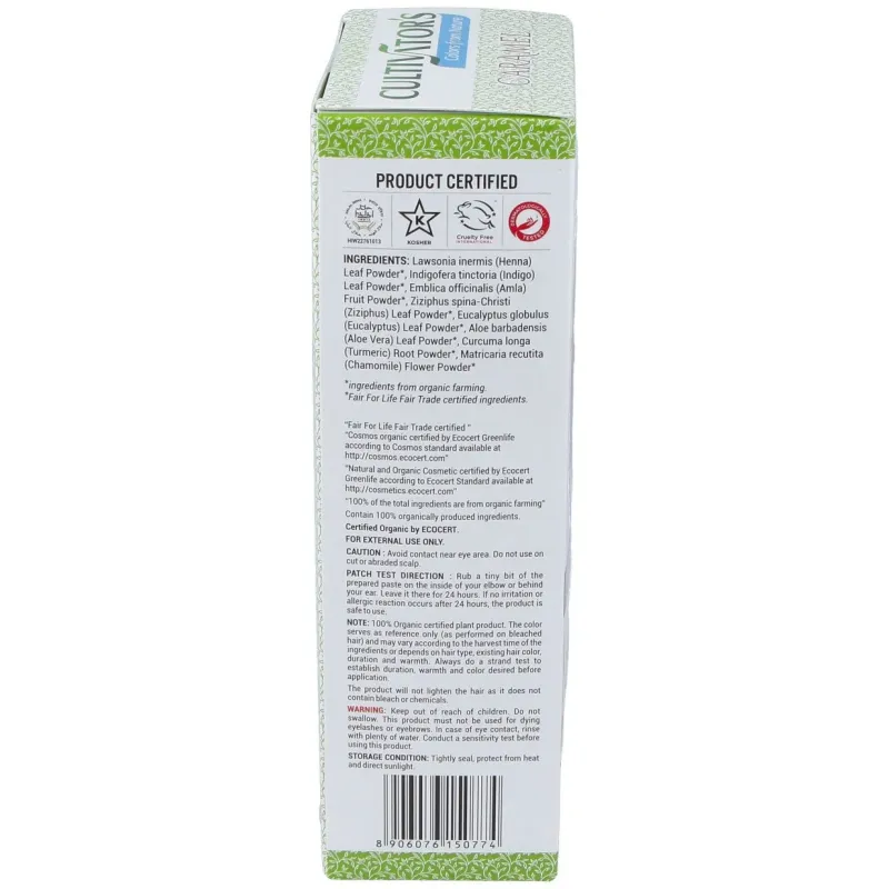 Cultivator's tinte orgánico herbal caramelo 100g | Farmacia Barata Cultivator's tinte orgánico herbal caramelo 100g | Farmacia Barata