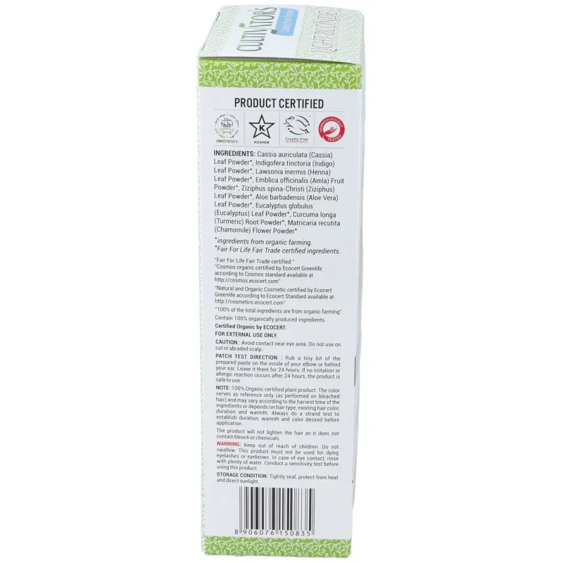 Rubio claro tinte organico 100gr. ecocert | Farmacia Barata
