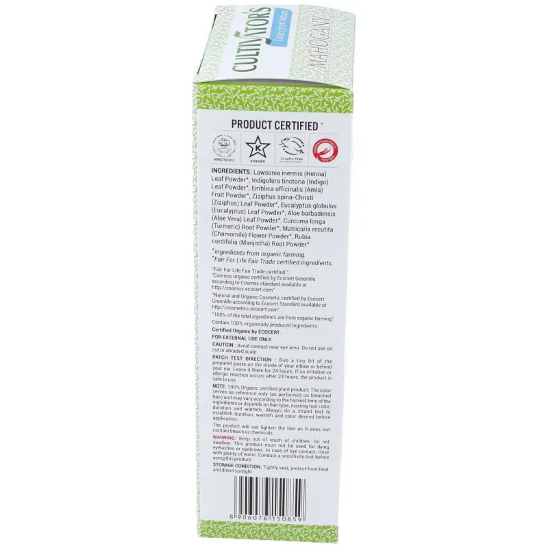 Caoba tinte organico 100gr. ecocert | Farmacia Barata Caoba tinte organico 100gr. ecocert | Farmacia Barata