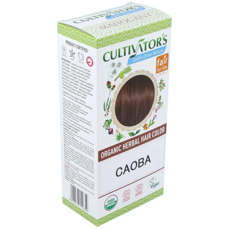 Caoba tinte organico 100gr. ecocert | Farmacia Barata Caoba tinte organico 100gr. ecocert | Farmacia Barata