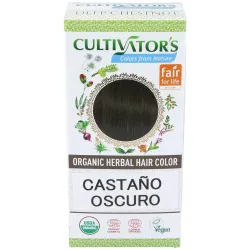 Cultivator's castaño oscuro tinte orgánico 100g