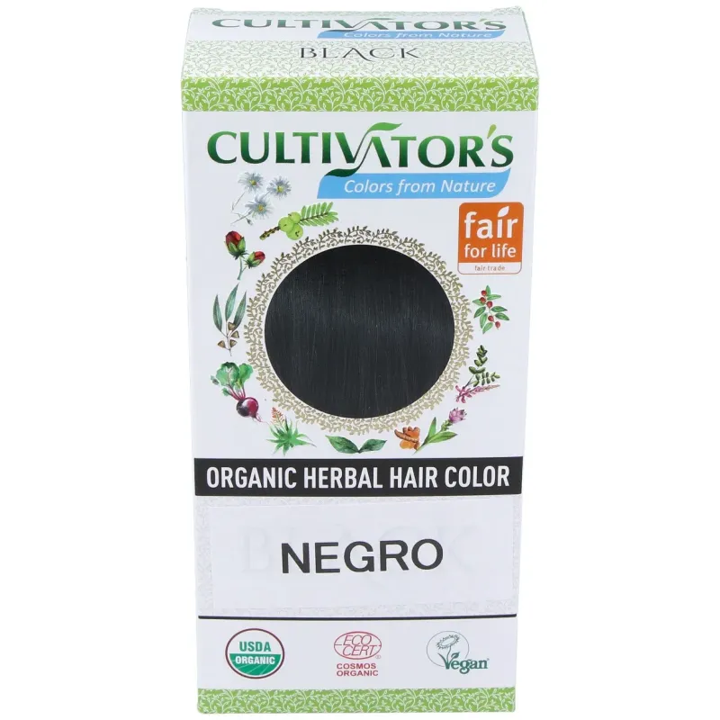 Cultivator's negro tinte orgánico 100g | Farmacia Barata Cultivator's negro tinte orgánico 100g | Farmacia Barata