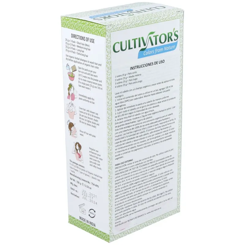 Rubio tinte organico 100gr. ecocert | Farmacia Barata