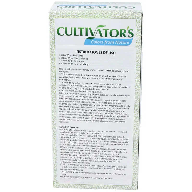 Rubio tinte organico 100gr. ecocert | Farmacia Barata