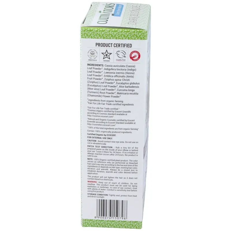 Rubio oscuro tinte organico 100gr. ecocert | Farmacia Barata