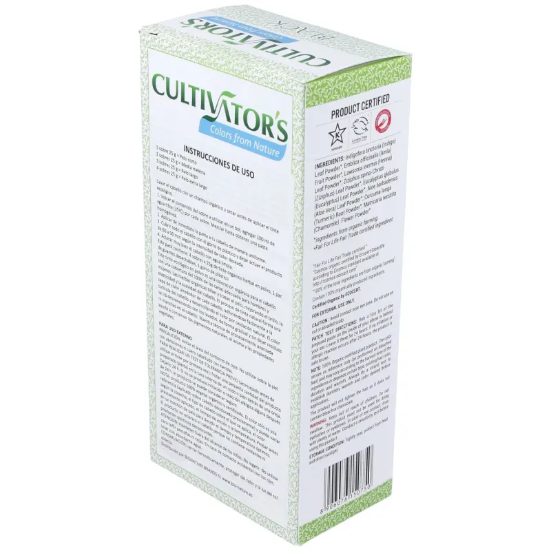 Cultivator's negro tinte orgánico 100g | Farmacia Barata Cultivator's negro tinte orgánico 100g | Farmacia Barata