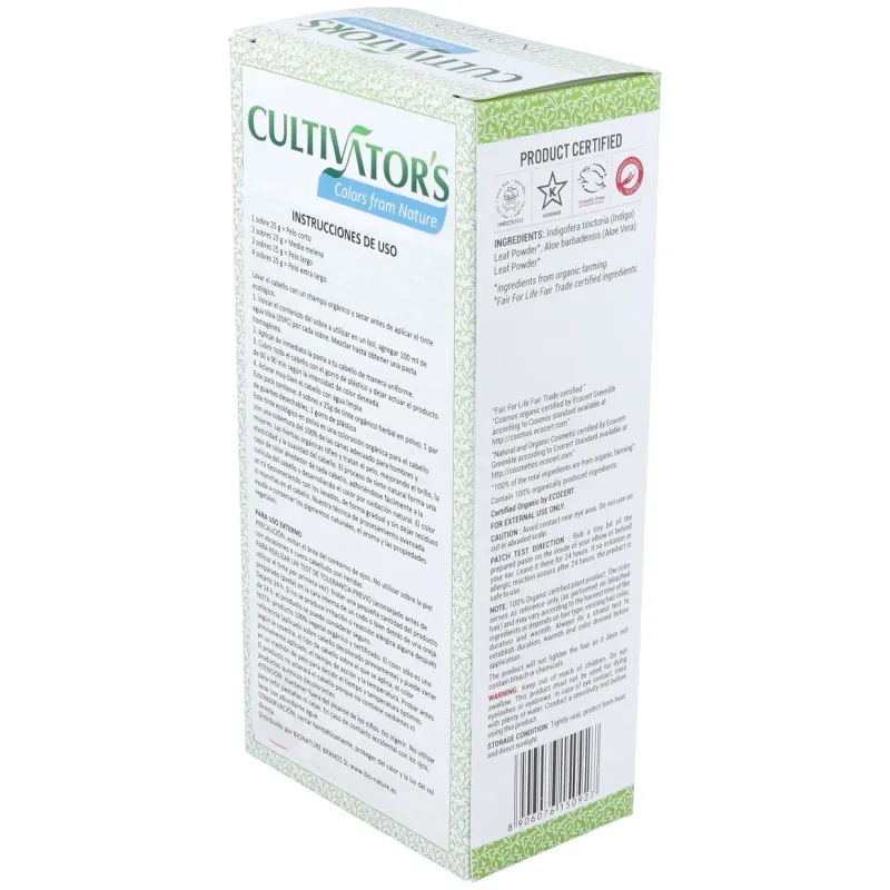 Indigo tinte organico 100gr. ecocert | Farmacia Barata