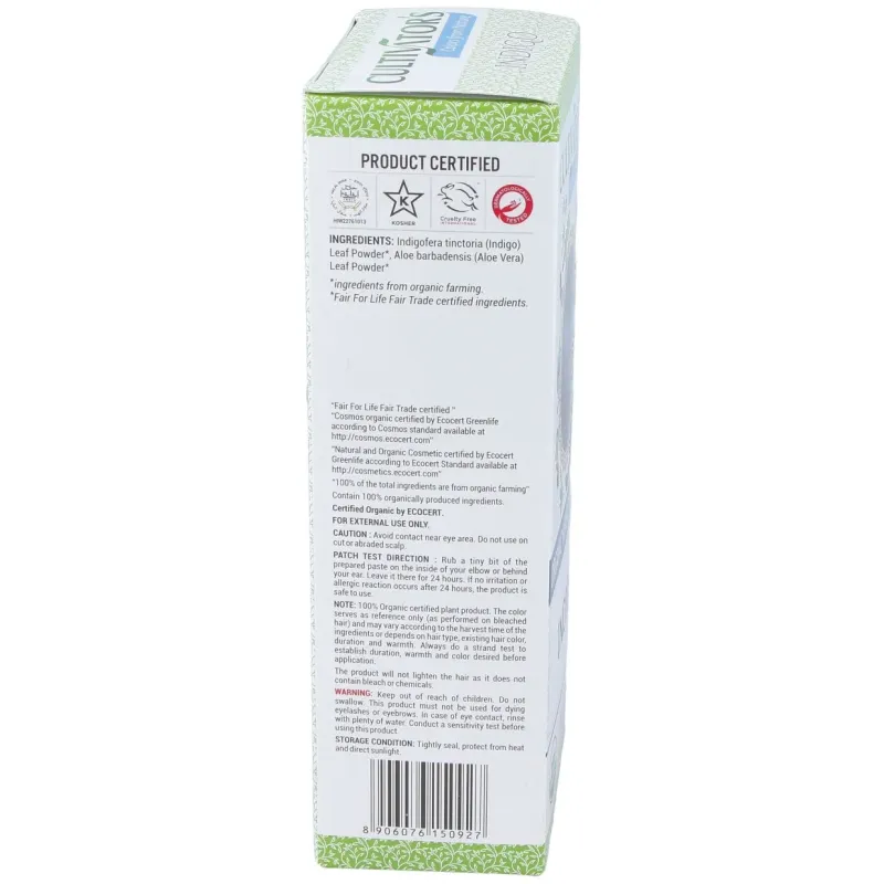 Indigo tinte organico 100gr. ecocert | Farmacia Barata