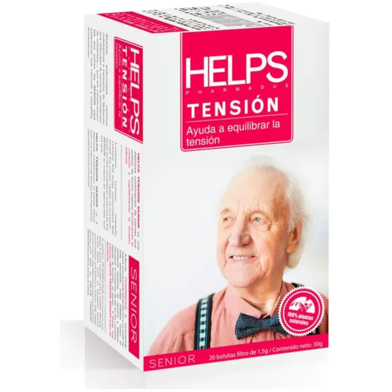 Helps senior tension 20 filtros | Farmacia Barata