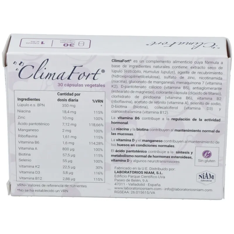 Climafort 30 caps | Farmacia Barata Climafort 30 caps | Farmacia Barata