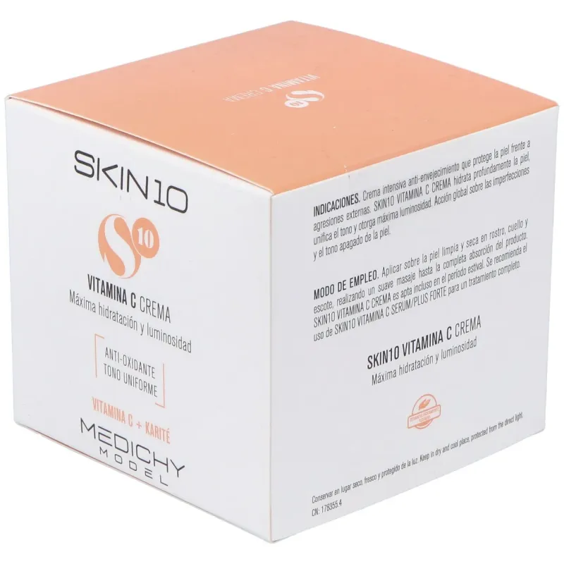 Skin10 vitamina c crema 50ml. | Farmacia Barata