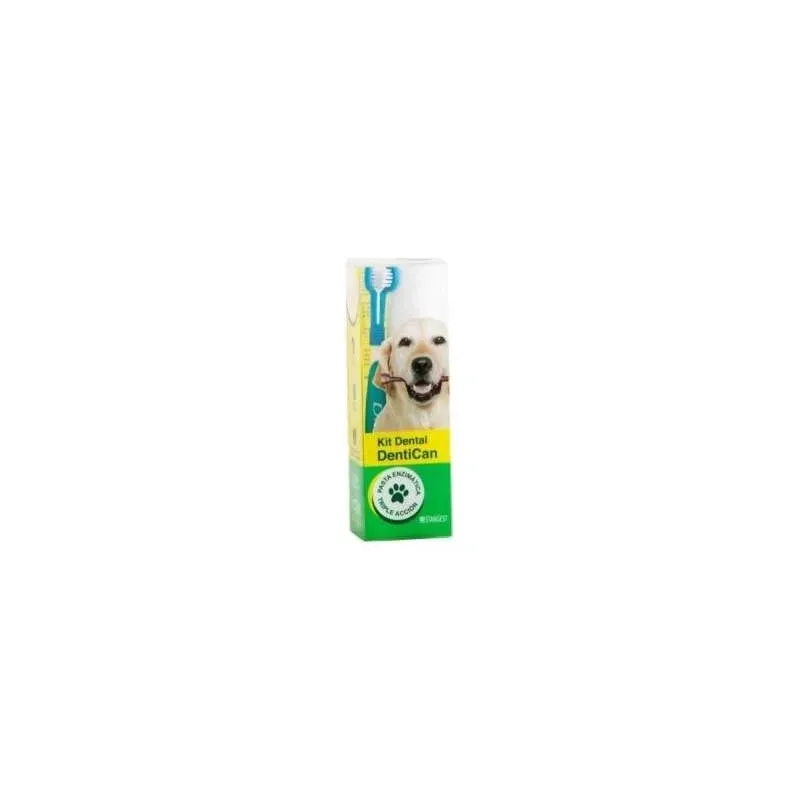 Kit dental cepillo+pasta perros 100gr. | Farmacia Barata