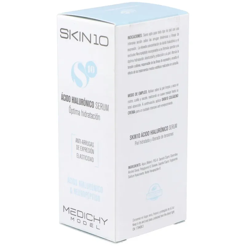 Medichy model skin10 ácido hialurónico sérum 30ml | Farmacia Barata Medichy model skin10 ácido hialurónico sérum 30ml | Farmacia Barata