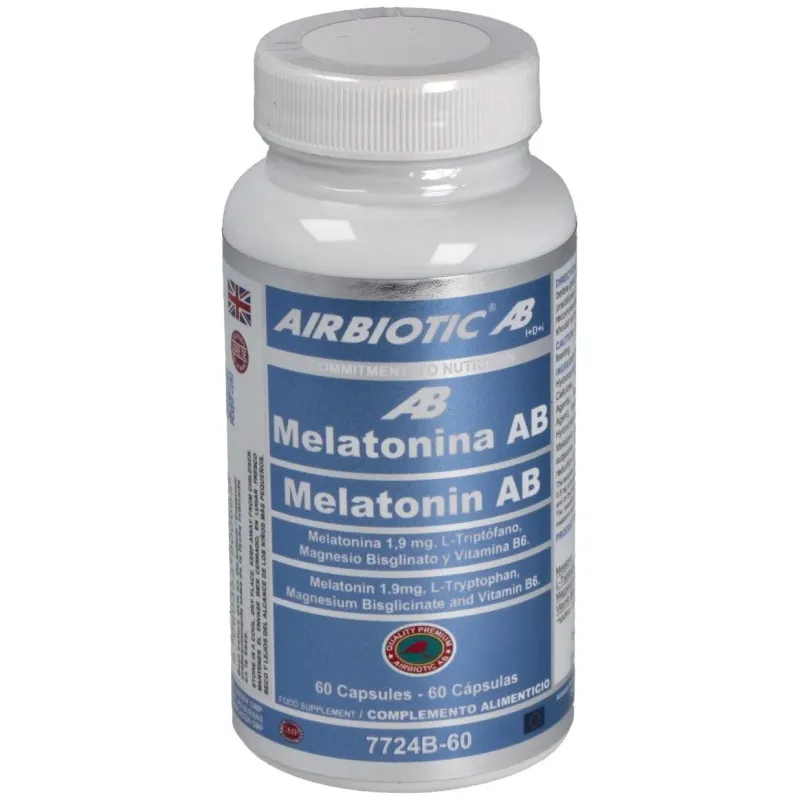 Airbiotic® ab melatonina complex 60cáps | Farmacia Barata Airbiotic® ab melatonina complex 60cáps | Farmacia Barata