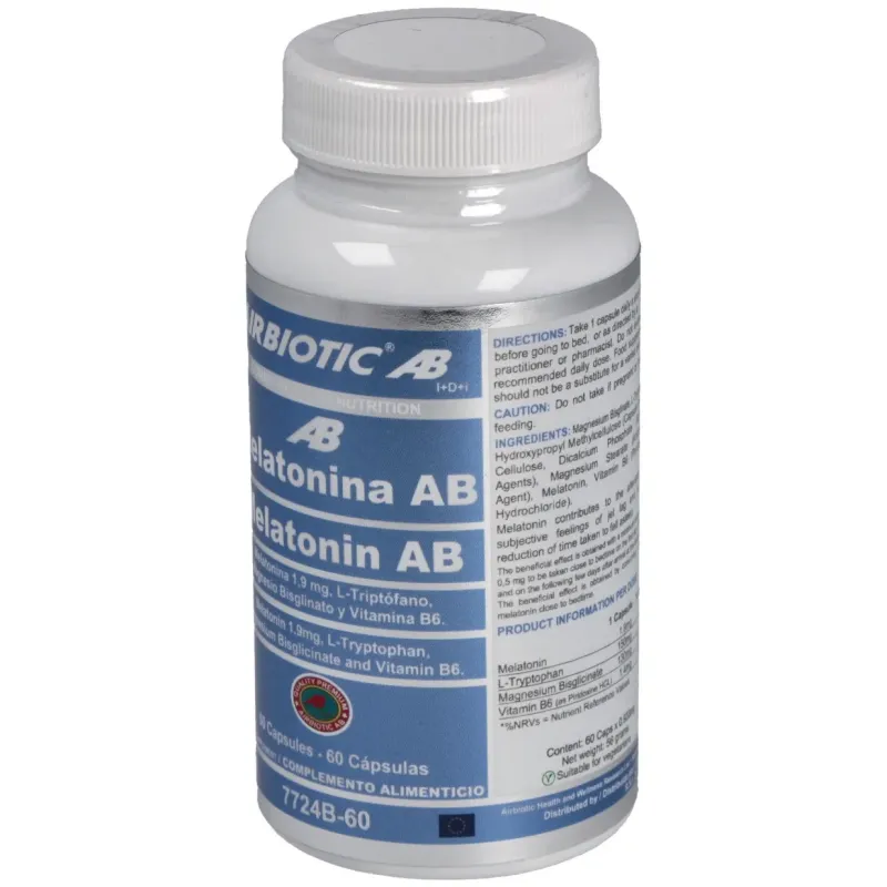 Airbiotic® ab melatonina complex 60cáps | Farmacia Barata Airbiotic® ab melatonina complex 60cáps | Farmacia Barata