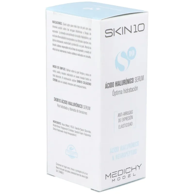 Medichy model skin10 ácido hialurónico sérum 30ml | Farmacia Barata Medichy model skin10 ácido hialurónico sérum 30ml | Farmacia Barata
