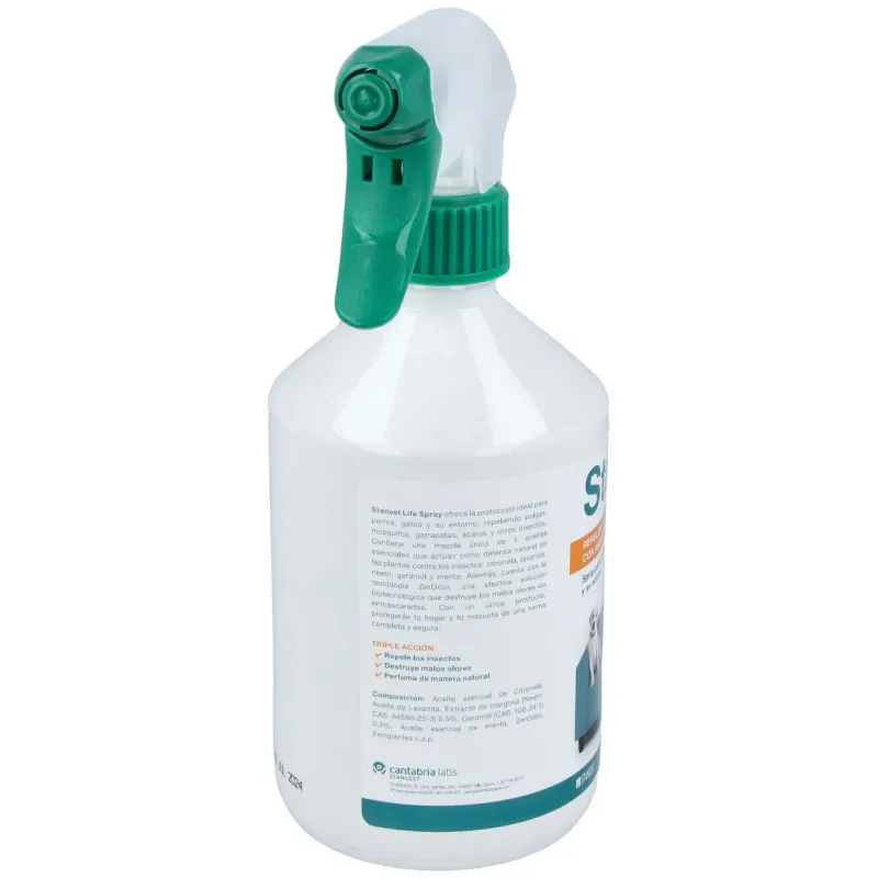 Stanvet life repelente spray 500ml. | Farmacia Barata