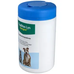 Toallitas lys piel ojos oidos perros y gatos 120ud | Farmacia Barata