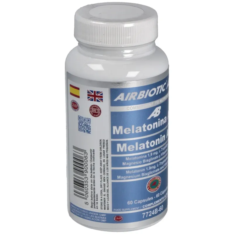 Airbiotic® ab melatonina complex 60cáps | Farmacia Barata Airbiotic® ab melatonina complex 60cáps | Farmacia Barata