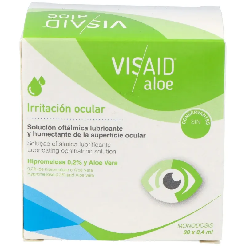Visaid aloe irritacion ocular 30monodosis | Farmacia Barata